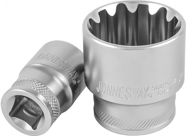 Головка торцевая SUPER TECH 3/8"DR 12 мм 5/32" S68H3112 Jonnesway