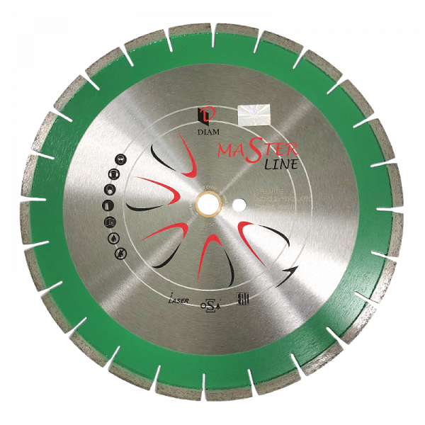 Круг сегментный алмазный гранит Master Line 230*2,4*10*22,2 DIAM