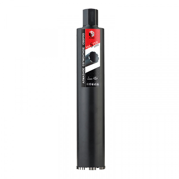 Сверло алмазное сегментное САМС 92x400х7x1,1/4UNC Master Line DIAM