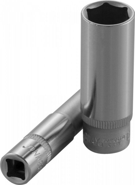 Головка торцевая глубокая 1/4"DR 10 мм S04HD2110 Jonnesway