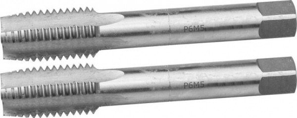 Метчик машинно-ручной Ø M 6 * 1,0 мм комплектный левый Р6М5
