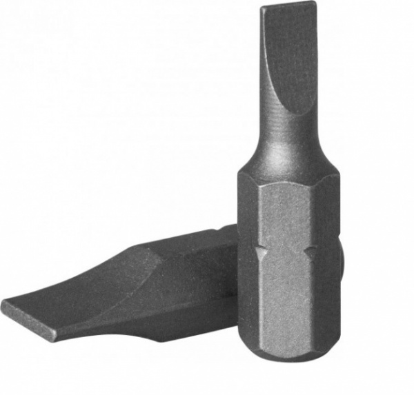 Вставка-бита 1/4"DR шлицевая SL6.5 25 мм 514565 OMBRA